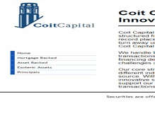 Tablet Screenshot of coitcapital.com